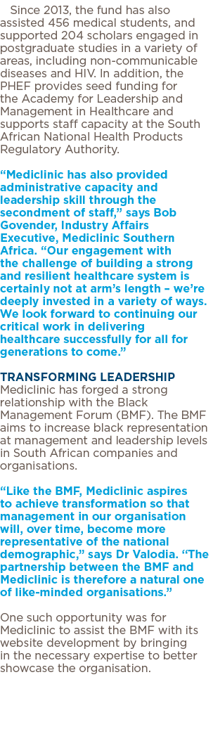   Since 2013, the fund has also assisted 456 medical students, and supported 204 scholars engaged in postgraduate stu   