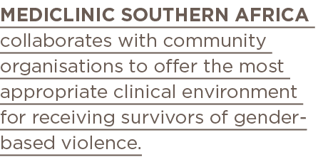 Mediclinic Southern Africa collaborates with community organisations to offer the most appropriate clinical environme   
